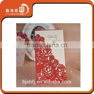 China Supplier Custom Luxury Best Wishes Paper Greeting Business Card thumbnail-5