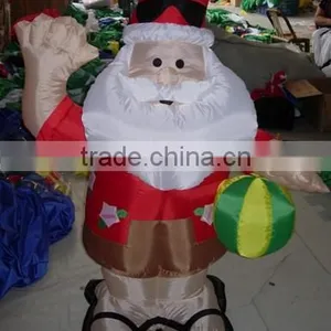 Santa Claus Figuries Inflatable 2012 thumbnail-4