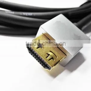 1M Metal Slim HDMI Cable With Lock Gold Plated thumbnail-1