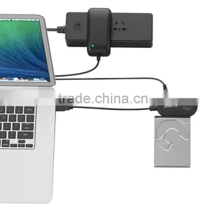 USB 3.0 to SATA 3feet Converter Adapter Cable for 2.5 Inch/3.5 Inch Hard Drive Disk HDD and SSD 12v2.5a Power Adapter thumbnail-1