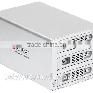3bay 3.5" SATA HDD RAID Enclosure With Multi Kinds of RIAD Mode thumbnail-2
