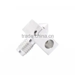 1.75mm/3mm Aluminum Nozzle Heat Block Extrusion Head for 3D Printer DIY thumbnail-1