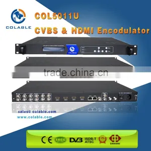 COL5011U 1/2/4/8 Channel hd mi Dvbt Modulator, Encoder Modulator thumbnail-5