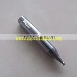 Carbide End Milling Cutters for Vertical Machines D-6mm D-1mm L-40mm Teeth-2 thumbnail-2