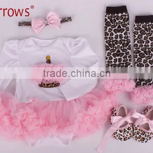 China Best Selling Products New Fashion Girls Tops Baby Long Sleeve Peplum Dress thumbnail-2