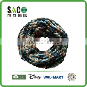 Space Dyed Bulky Acrylic Sleeve Head Scarf thumbnail-1
