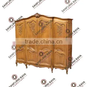 French Style Armoires or Wardrobe Four Doors thumbnail-1