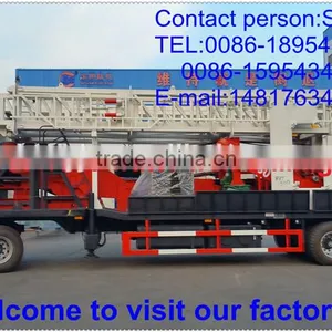 Trailer Type Water Well Drilling Machinery 1000m thumbnail-4