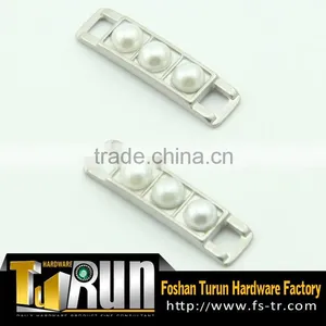 Fashion Metal Rhinestone Decorative Bag Buckles thumbnail-2