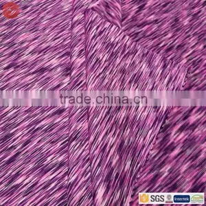 Polyester Lycra Space Dyed Yarn Fabric for Gym Wear thumbnail-3
