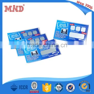 MDP121 Custom Printing Pvc Scratch off Card/85.5*54mm Size Plastic Lottery Scratch Card Printing thumbnail-4