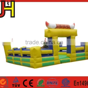 3 In 1 Attractive Game Inflatable Simulator Mechanical Rodeo Bull Price For Sale thumbnail-6