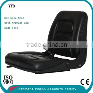 New Universal Vinyl Forklift Seat Fits Hyster Toyota thumbnail-1