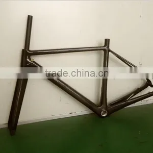 Full Carbon 700C Road Frameset +seatpost +headset+carbon Fork thumbnail-1