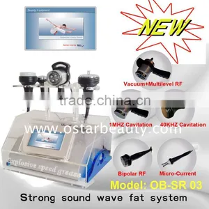 Skin Rejuvenation Cavitation RF Rf And Cavitation Slimming Machine Slimming Liposunction Machine 500W thumbnail-1