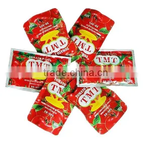 Red Colour High Quality No Additive Sachet Tomato Paste thumbnail-1