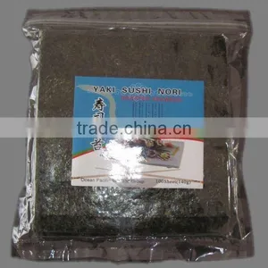 100pcs Half-Cut Tosted Yaki Nori Seaweed thumbnail-1