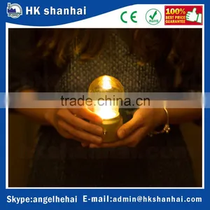 New Product Cheap Metal Lever Switch Bulb Lamp USB Night Light Button Switch 0.3W Minimalist Glass Night Light Bulb Lamp thumbnail-6