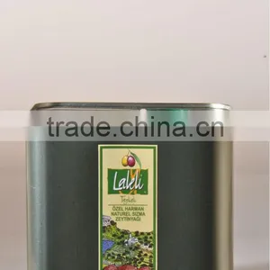 SPECIAL BLEND (OZEL HARMAN) OLIVE OIL by LALELI ( PRODUCED IN WEST TURKEY ) ( 2 Liter Tin - Can ) thumbnail-1