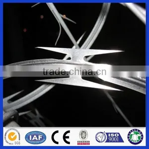 China Trade Assurance ISO9001 Galvanized Razor Barbed Wireconcertina Razor thumbnail-3