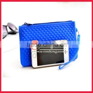 Colorful Wholesale Promotional Gift Silicone Zip Pouch thumbnail-4
