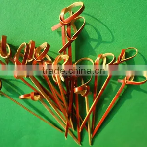 High Quality Decorative Fruit / Salad / Snake Hard Bamboo Picks thumbnail-1