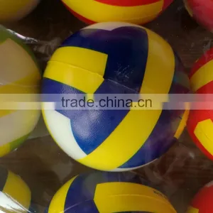 High Quality Hot Sell Mini Toys PU Ball With Volleyball Printing Play Ball Colorful Ball Toys For Kids Children thumbnail-6