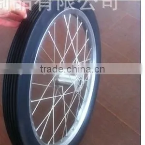 26 Inches PU Wheel 26'' Rubber Wheel for Carriage Wagon thumbnail-1