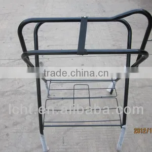 Folding Saddle Rack With Metal Mesh Wire,western Saddle/English Saddle/horse Products thumbnail-1