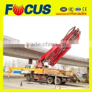 Isuzu Chassis Radio Remote Control 48m 52m Truck-Mounted Concrete Boom Pump thumbnail-6