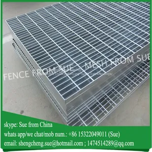 HDG Steel Flat Bar Grating Metal Floor Bar Grating thumbnail-1