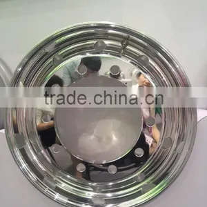 Aluminum Truck Wheel Rim 22.5 x 11.75 /forged Polish Aluminum Truck Wheels 22.5 Alloy Wheel for Truck thumbnail-2