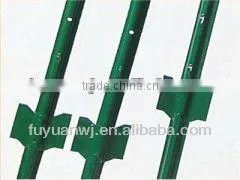 High Quality Pvc Coated Steel Fence Post thumbnail-1