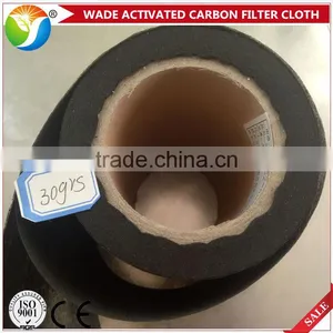 Eco-friendly Activated Carbon Filter Cloth / Activated Carbon Non - Woven Fabricfor Gas Mask thumbnail-6