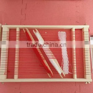 Kids Traditional Toy Creative Wooden Weaving Loom Chinese Manufacturer thumbnail-1