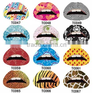 Tested Passed Temporary Tattoo Sticker for Lip thumbnail-1