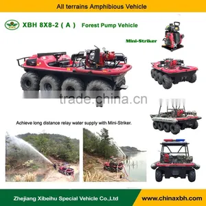 XBH 8X8-2(Mark-3) Forest Pump Vehicle With Mini-Striker Forest Fire Fitting Flood and Drainage Fitting Wide Application Car thumbnail-1