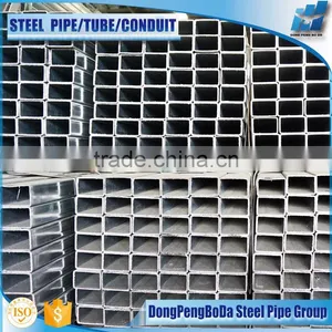100*150*3 Hot Dip Galvanized Steel Pipe With 10 Years Experience thumbnail-1