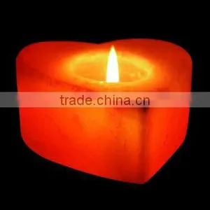 Rock Salt Candle Holder thumbnail-1