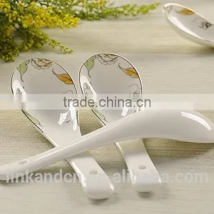 SP1534 High Quality Bone China Soup Spoon thumbnail-1