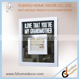 2017 New Design Wooden Printing Photo Frame With Mirror Decor for Family thumbnail-5