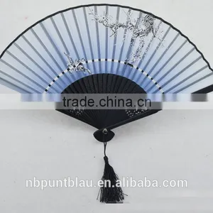 Chinese Traditional Fashion Summer Foldable Bamboo Fan thumbnail-3