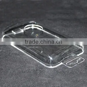 Crystal Clear Acrylic Protective Box for Phone Case, Transparent Packaging Box With a Hook thumbnail-2