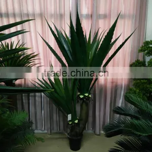 High Quality Artificial Maguey Bonsai Potted Plant thumbnail-4