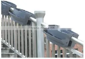 Vertical Garden Hanging Planter Wall Mounted Flower Pots Plastic Fence Planter thumbnail-2