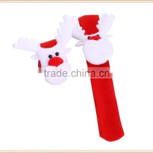 1 Pcs Xmas Gift Light Slap Bracelet Bangle Christmas Decor Pat Circle Hand Ring thumbnail-2