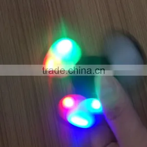 2017 New Finger EDC Hand Spinner Alloy Fidget Spinner Led Flashing Light thumbnail-3