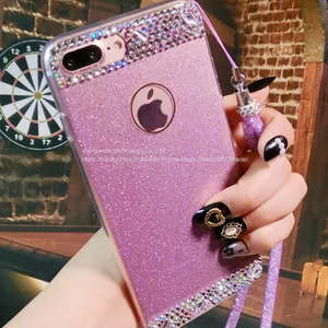 Promotion Gifts Silicone Cell Phone Case Diamond Mobile Phone Cases for IPhone7/7Plus/6/6s/6plus/6splus Tpu Soft Case thumbnail-5