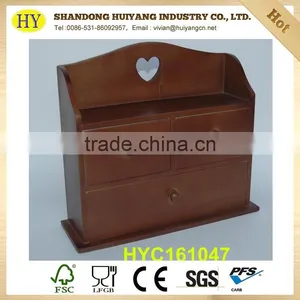 Desktop Organizer Custom Storage Wood Cabinet for Small Things thumbnail-1