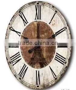 Special Shape Wooden Wall Clock thumbnail-1